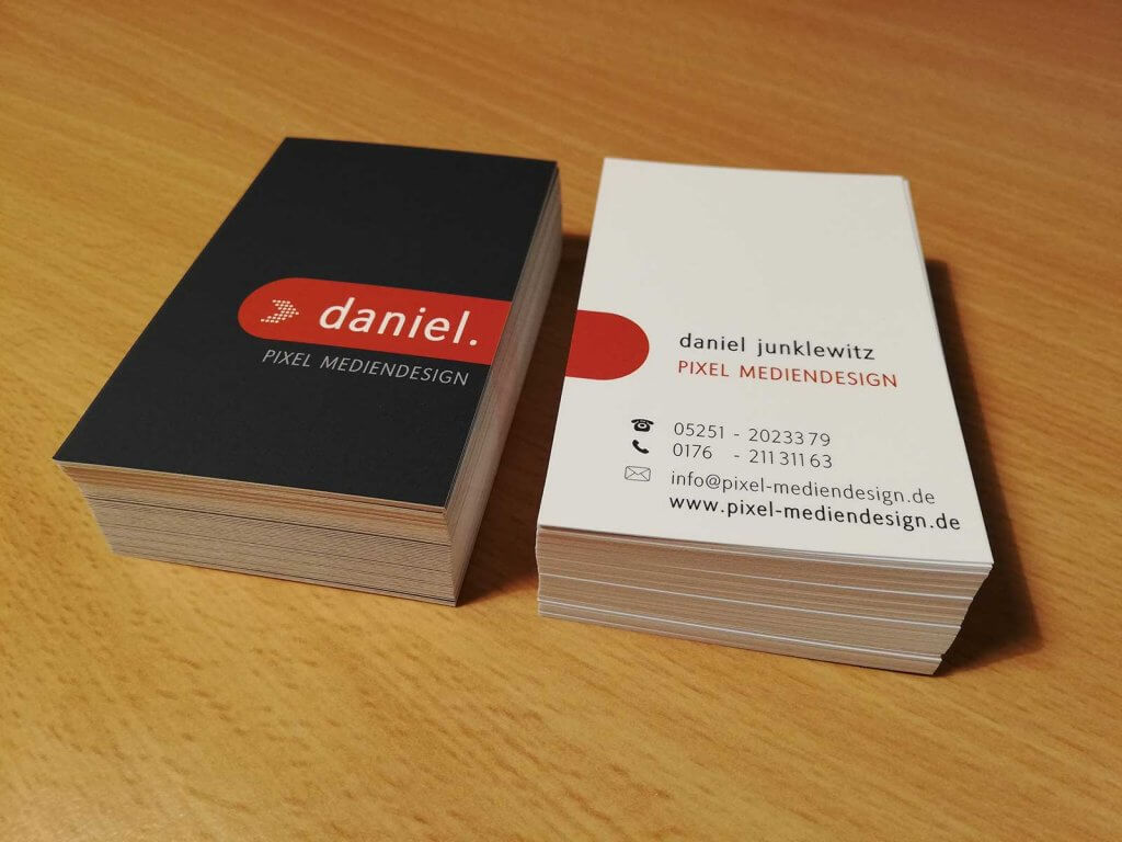 VISITENKARTEN PIXEL DRUCK Ihre Druckerei in Paderborn VISITENKARTEN PIXEL DRUCK Ihre Druckerei in Paderborn